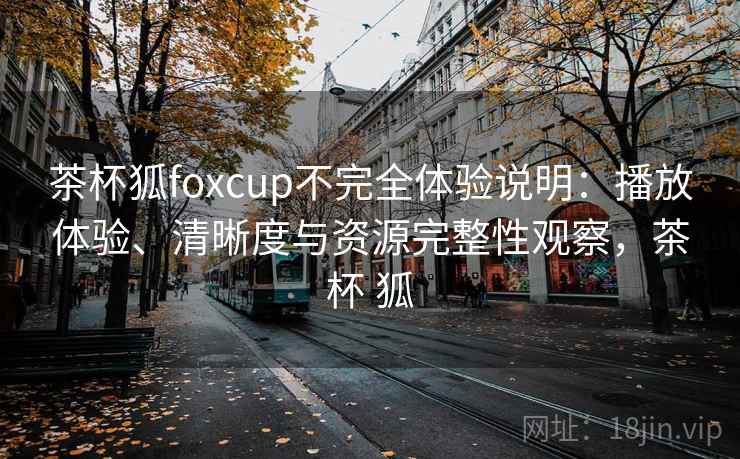 茶杯狐foxcup不完全体验说明：播放体验、清晰度与资源完整性观察，茶杯 狐