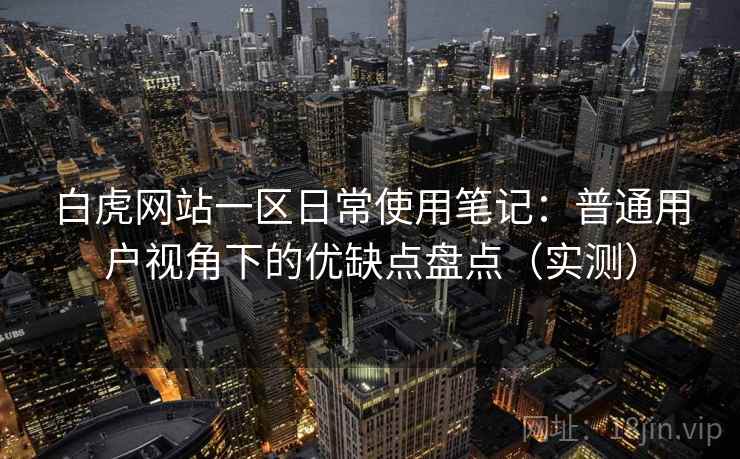 白虎网站一区日常使用笔记：普通用户视角下的优缺点盘点（实测）