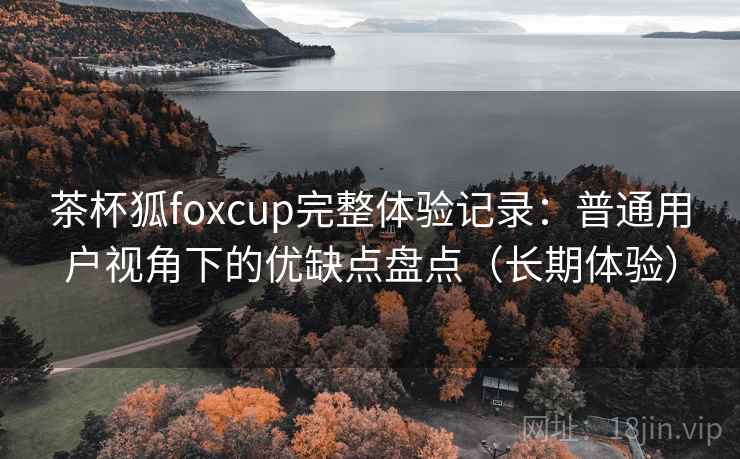 茶杯狐foxcup完整体验记录：普通用户视角下的优缺点盘点（长期体验）